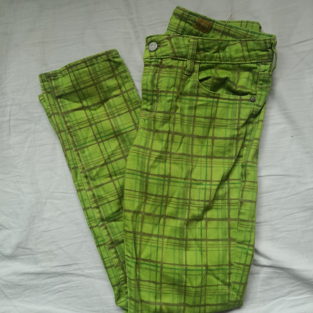dyed Pilcro and the Letterpress skinny jeans sz 29